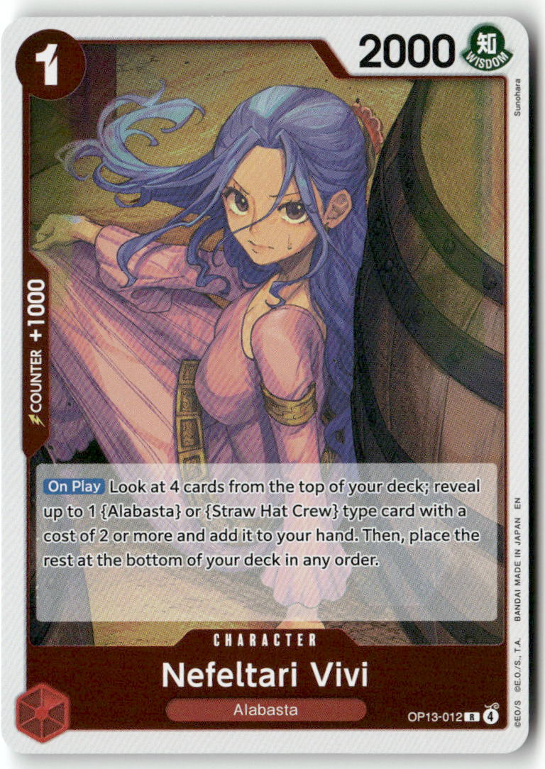 Nefeltari Vivi R Carrying On His Will OP13-012 NM