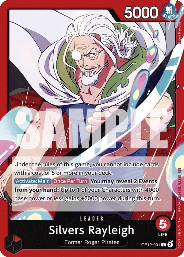 Silvers Rayleigh L Legacy of the Master OP12-001 NM