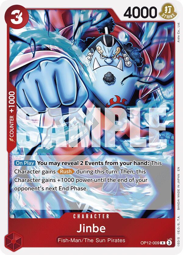Jinbe R Legacy of the Master OP12-009 NM