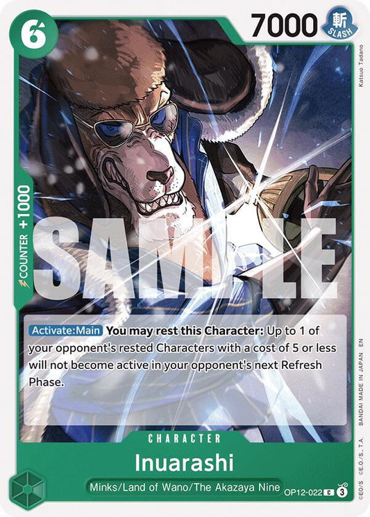 Inuarashi C Legacy of the Master OP12-022 NM