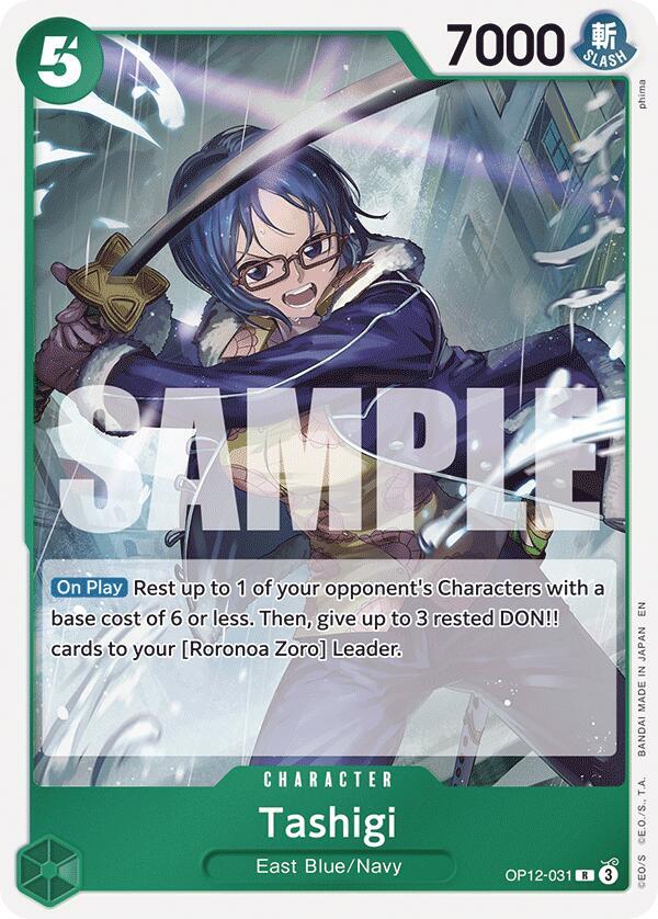 Tashigi R Legacy of the Master OP12-031 NM