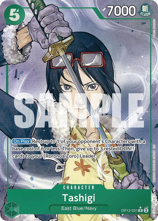 Tashigi (Alternate Art) R Legacy of the Master OP12-031 NM