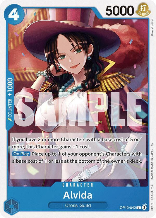 Alvida C Legacy of the Master OP12-042 NM