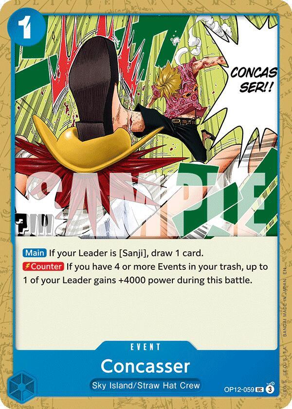Concasser UC Legacy of the Master OP12-059 NM
