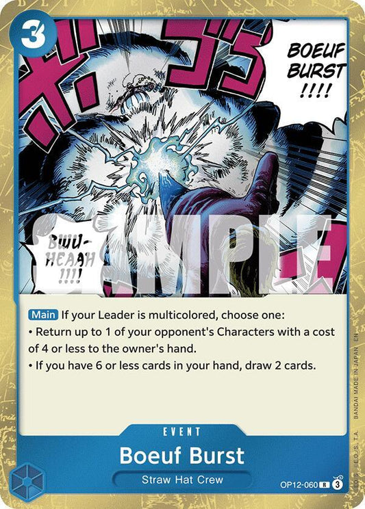 Boeuf Burst R Legacy of the Master OP12-060 NM