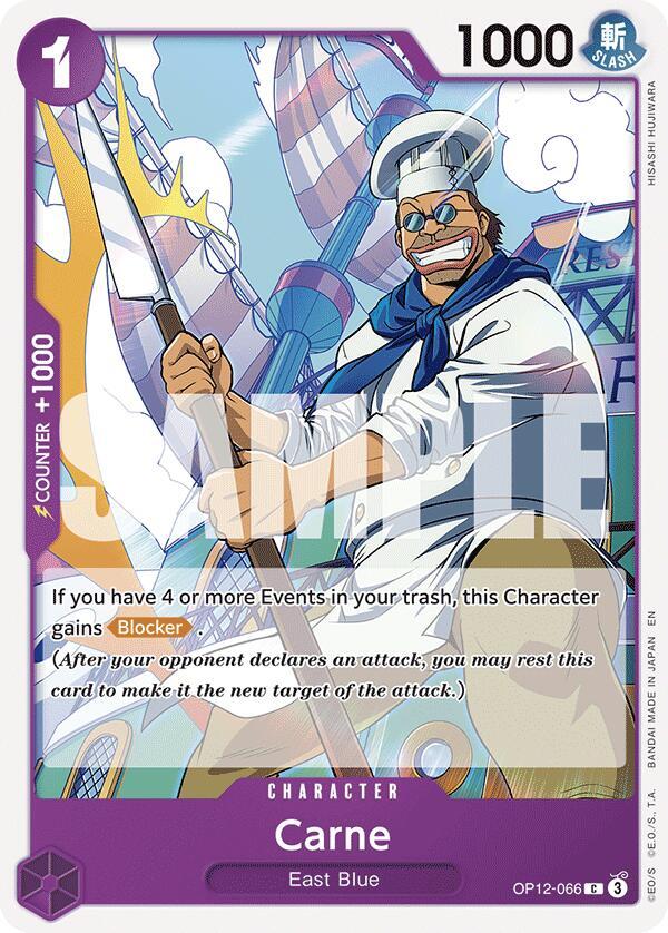 Carne C Legacy of the Master OP12-066 NM