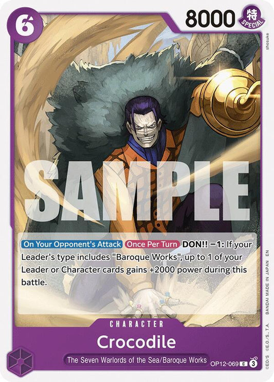 Crocodile C Legacy of the Master OP12-069 NM