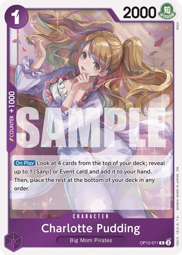 Charlotte Pudding R Legacy of the Master OP12-071 NM