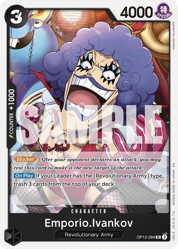 Emporio.Ivankov (084) UC Legacy of the Master OP12-084 NM