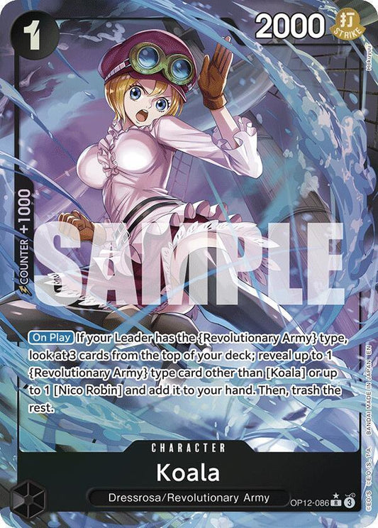 Koala (086) (Alternate Art) R Legacy of the Master OP12-086 NM