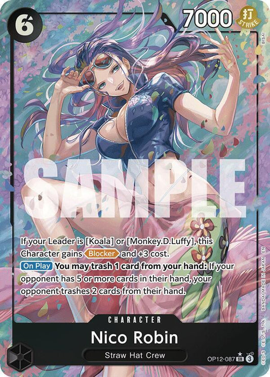 Nico Robin (Alternate Art) SR Legacy of the Master OP12-087 NM