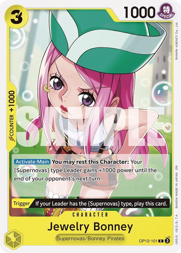 Jewelry Bonney (101) C Legacy of the Master OP12-101 NM