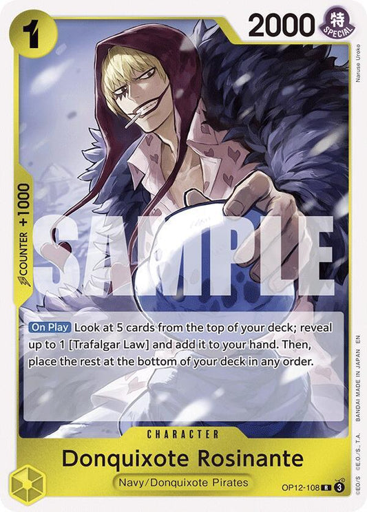 Donquixote Rosinante (108) R Legacy of the Master OP12-108 NM