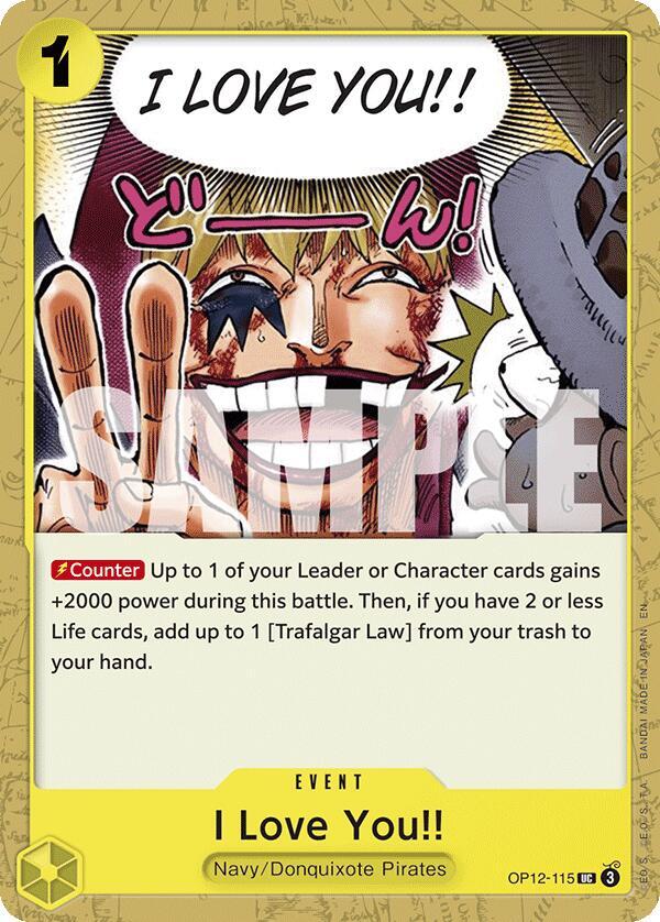 I Love You!! UC Legacy of the Master OP12-115 NM