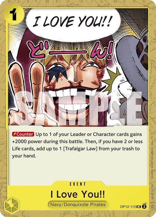 I Love You!! UC Legacy of the Master OP12-115 NM