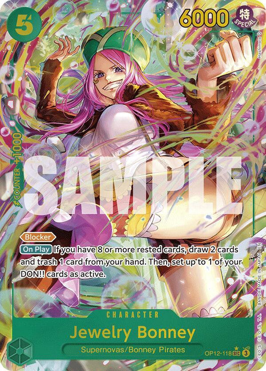 Jewelry Bonney (118) (Alternate Art) SEC Legacy of the Master OP12-118 NM