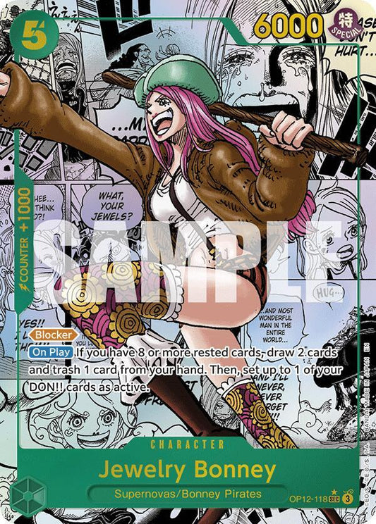 Jewelry Bonney (118) (Manga) SEC Legacy of the Master OP12-118 NM