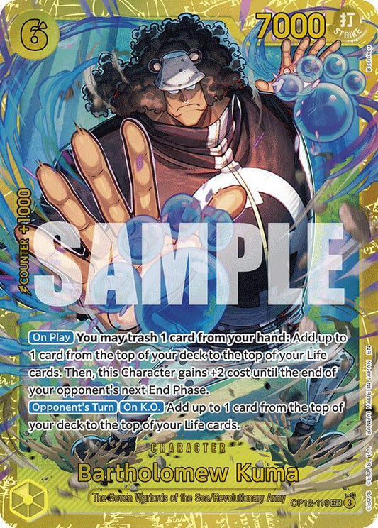 Bartholomew Kuma SEC Legacy of the Master OP12-119 NM