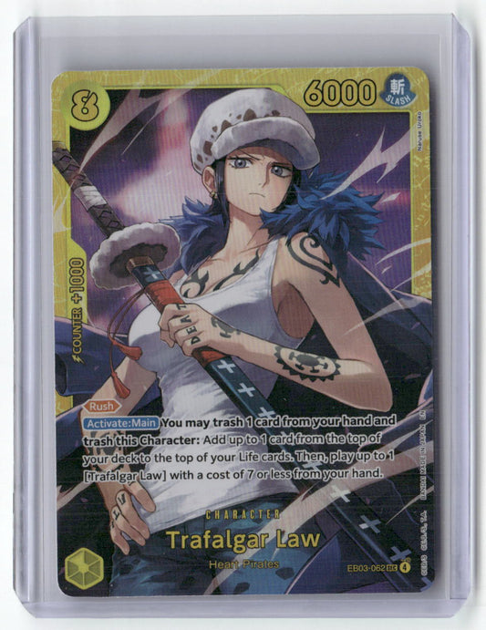 Trafalgar Law SEC Extra Booster: One Piece Heroines Edition EB03-062 NM