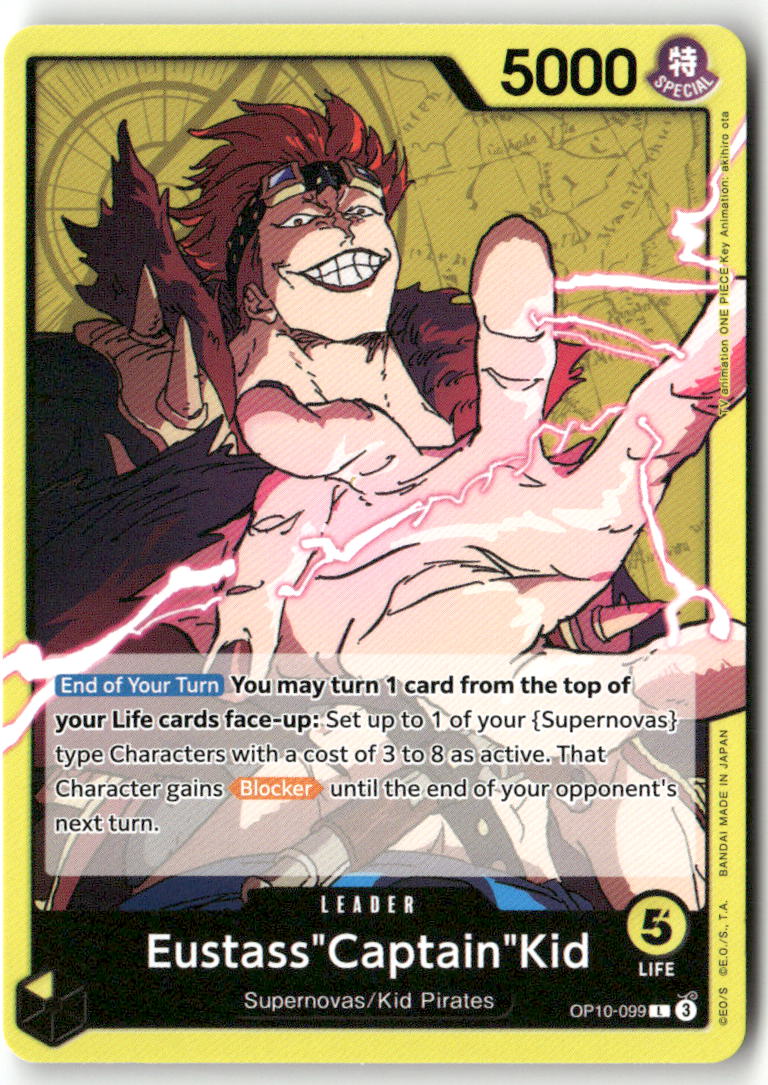 Eustass"Captain"Kid (099) L Royal Blood OP10-099 NM