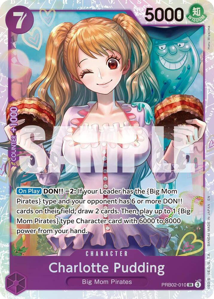 Charlotte Pudding - PRB02-010 SR Premium Booster -The Best- Vol. 2 PRB02-010 NM