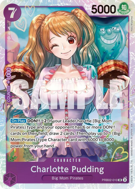 Charlotte Pudding - PRB02-010 SR Premium Booster -The Best- Vol. 2 PRB02-010 NM