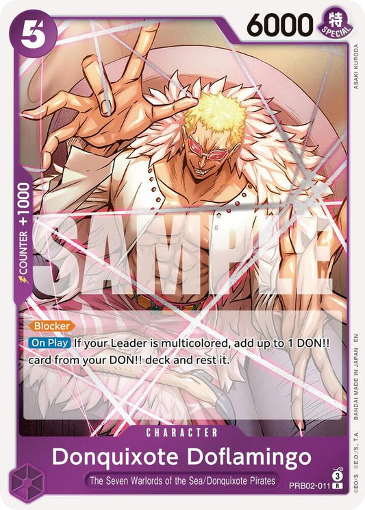 Donquixote Doflamingo R Premium Booster -The Best- Vol. 2 PRB02-011 NM