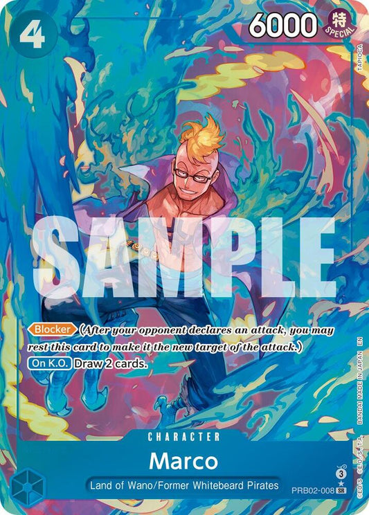 Marco (Alternate Art) SR Premium Booster -The Best- Vol. 2 PRB02-008 NM