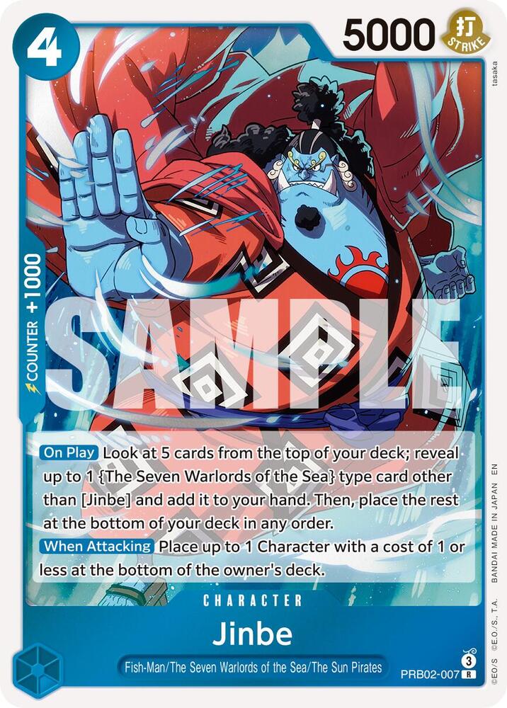 Jinbe - PRB02-007 R Premium Booster -The Best- Vol. 2 PRB02-007 NM
