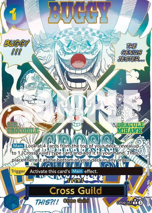 Cross Guild (Alternate Art) R Premium Booster -The Best- Vol. 2 OP09-057 NM