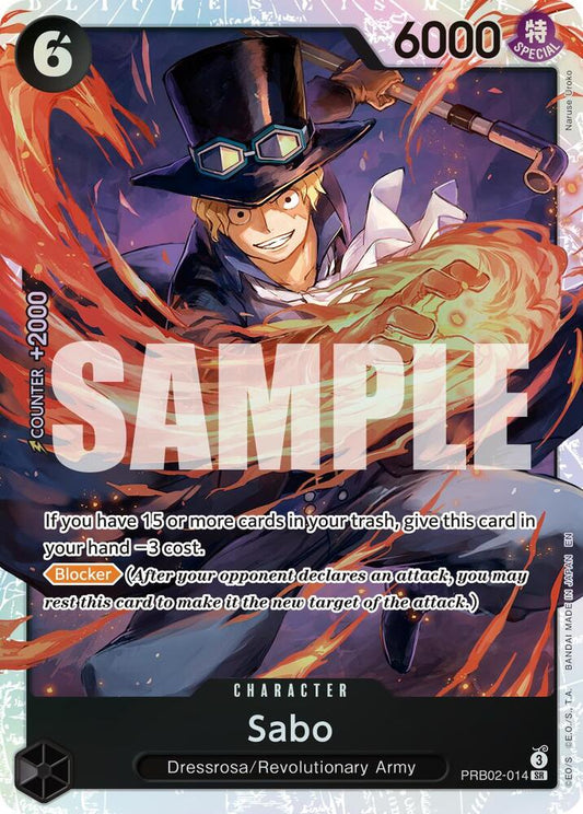 Sabo - PRB02-014 SR Premium Booster -The Best- Vol. 2 PRB02-014 NM