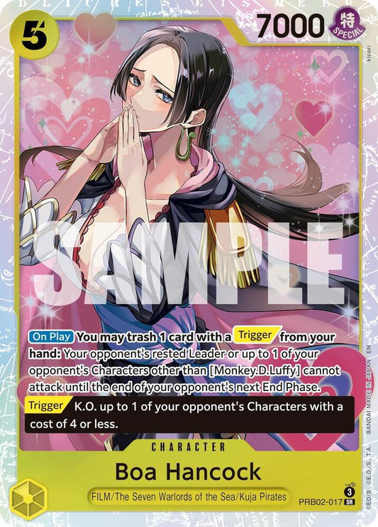 Boa Hancock SR Premium Booster -The Best- Vol. 2 PRB02-017 NM
