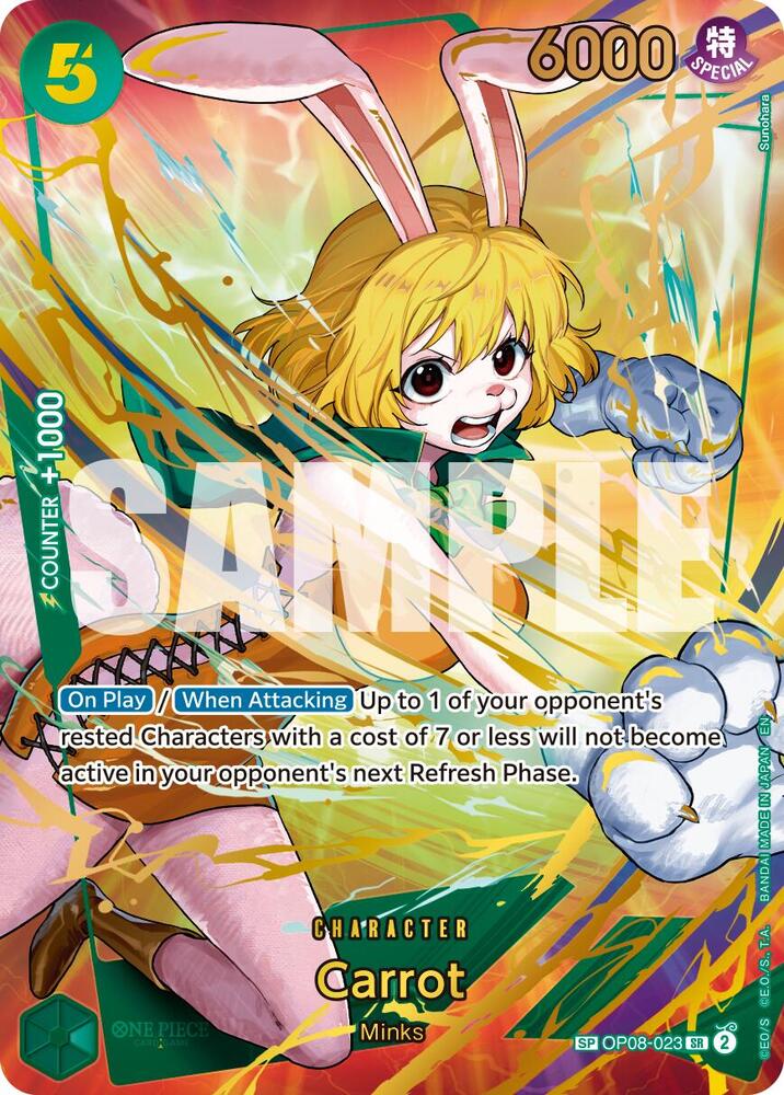 Carrot (SP) SR Premium Booster -The Best- Vol. 2 OP08-023 NM