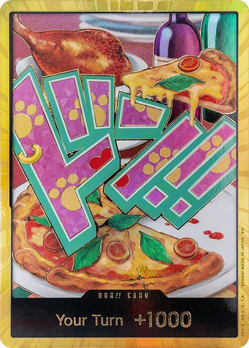 DON!! Card (Bonney) (Gold) DON!! Premium Booster -The Best- Vol. 2 NM
