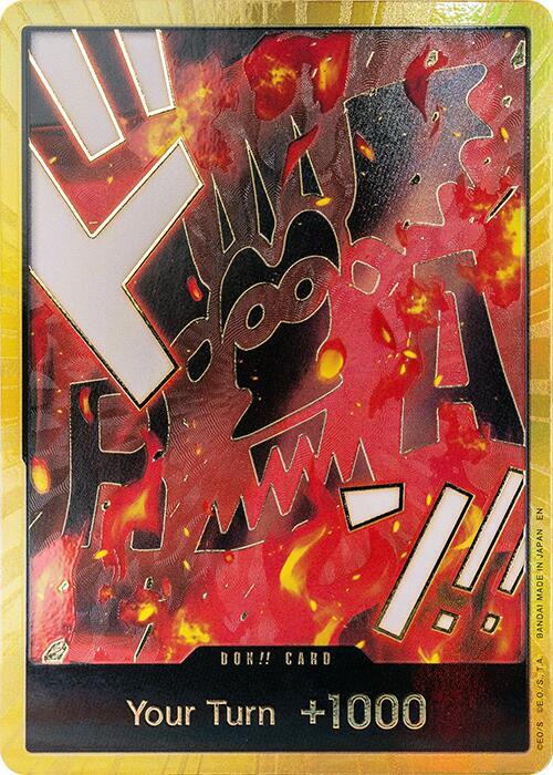 DON!! Card (Dragon) (Gold) DON!! Premium Booster -The Best- Vol. 2 NM