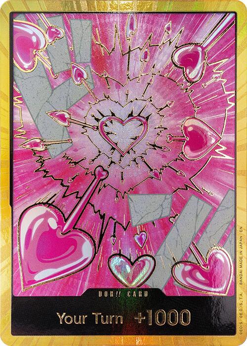DON!! Card (Boa Hancock) (Gold) DON!! Premium Booster -The Best- Vol. 2 NM