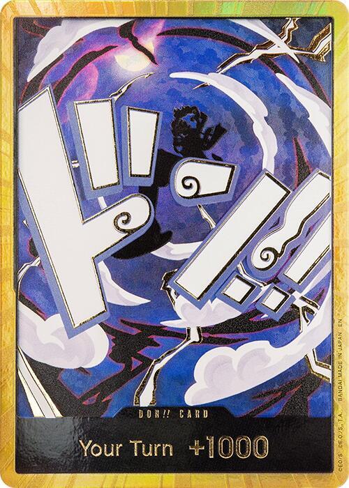 DON!! Card (GEAR5 Luffy) (Gold) DON!! Premium Booster -The Best- Vol. 2 NM