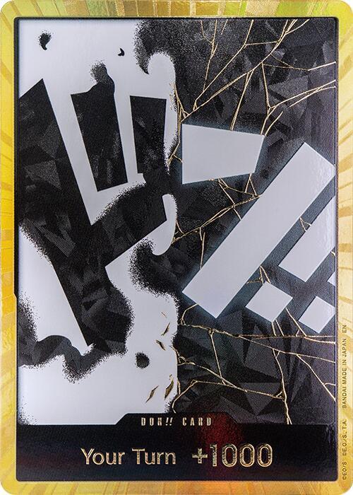 DON!! Card (Teach) (Gold) DON!! Premium Booster -The Best- Vol. 2 NM
