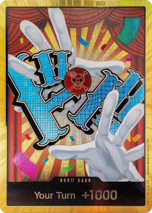 DON!! Card (Buggy) (Gold) DON!! Premium Booster -The Best- Vol. 2 NM