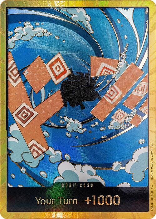 DON!! Card (Jinbe) (Gold) DON!! Premium Booster -The Best- Vol. 2 NM
