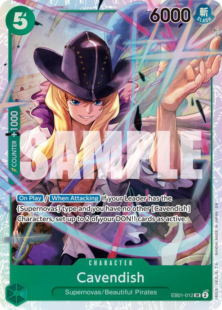 Cavendish - EB01-012 (Reprint) SR Premium Booster -The Best- Vol. 2 EB01-012 NM