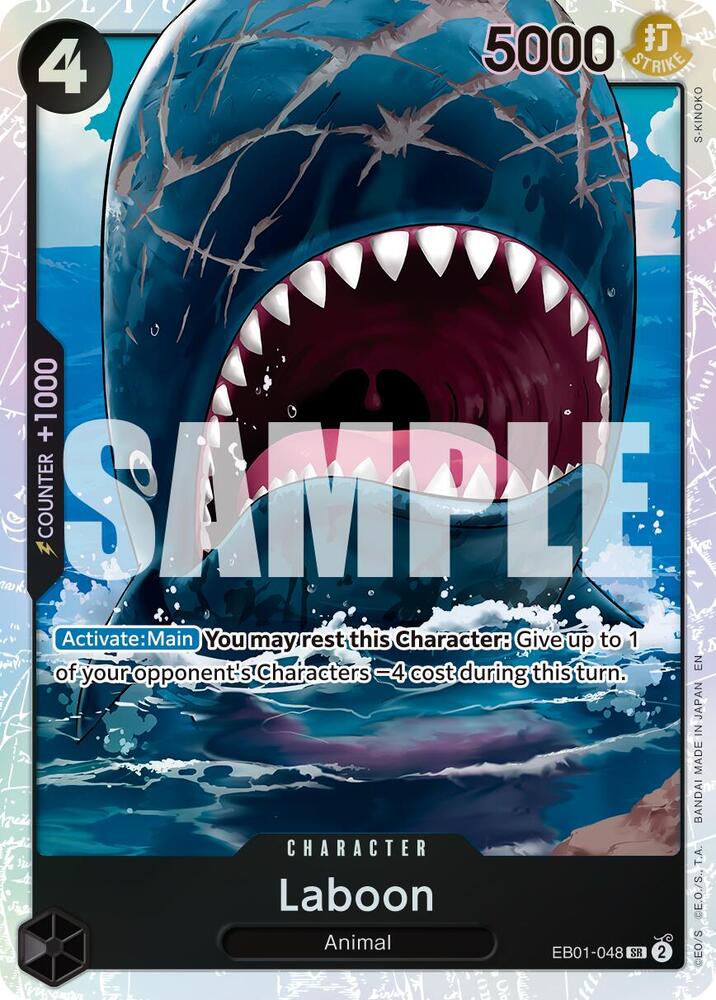 Laboon (Reprint) SR Premium Booster -The Best- Vol. 2 EB01-048 NM