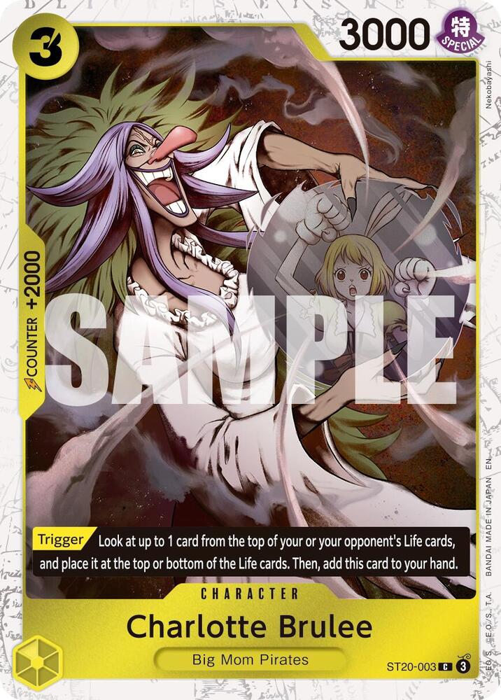 Charlotte Brulee (Pirate Foil) C Premium Booster -The Best- Vol. 2 ST20-003 NM