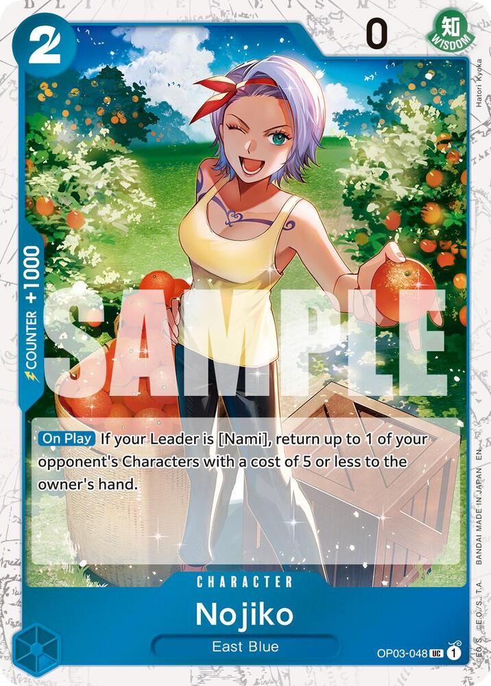 Nojiko (Pirate Foil) UC Premium Booster -The Best- Vol. 2 OP03-048 NM
