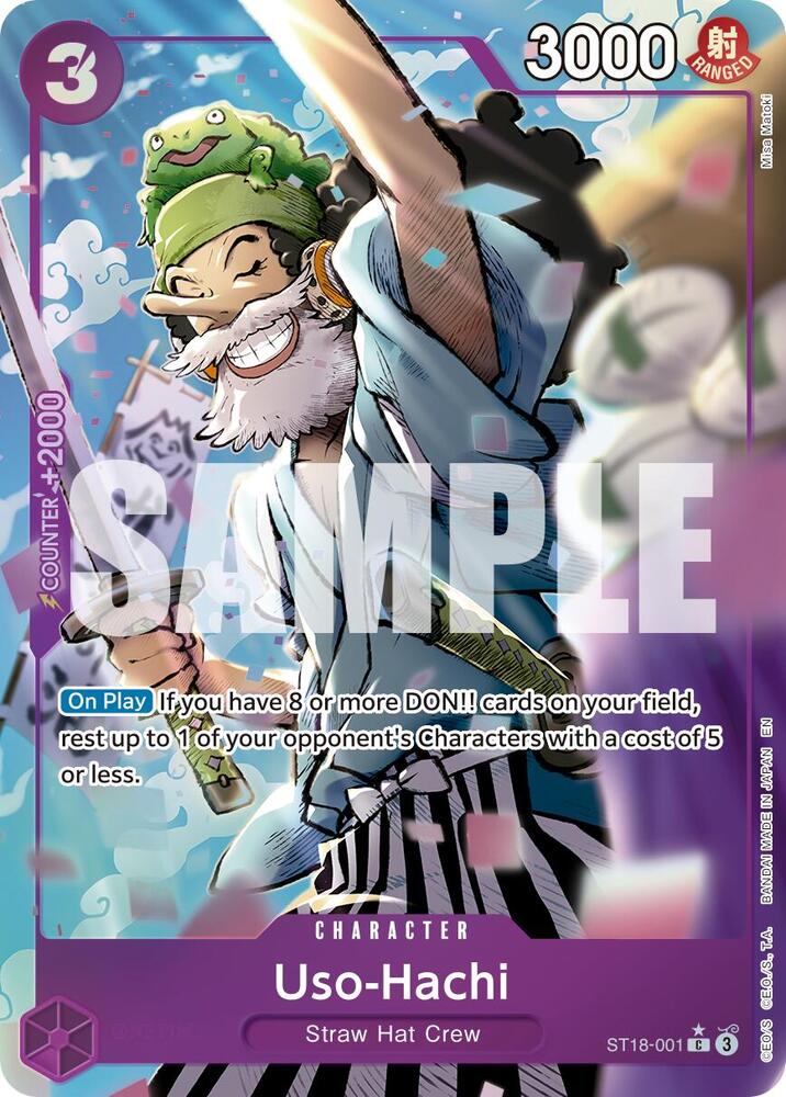 Uso-Hachi (Alternate Art) C Premium Booster -The Best- Vol. 2 ST18-001 NM
