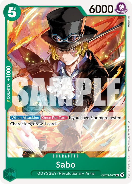 Sabo - OP09-027 (Reprint) UC Premium Booster -The Best- Vol. 2 OP09-027 NM