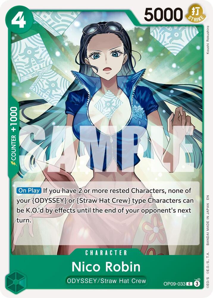 Nico Robin - OP09-033 (Reprint) C Premium Booster -The Best- Vol. 2 OP09-033 NM