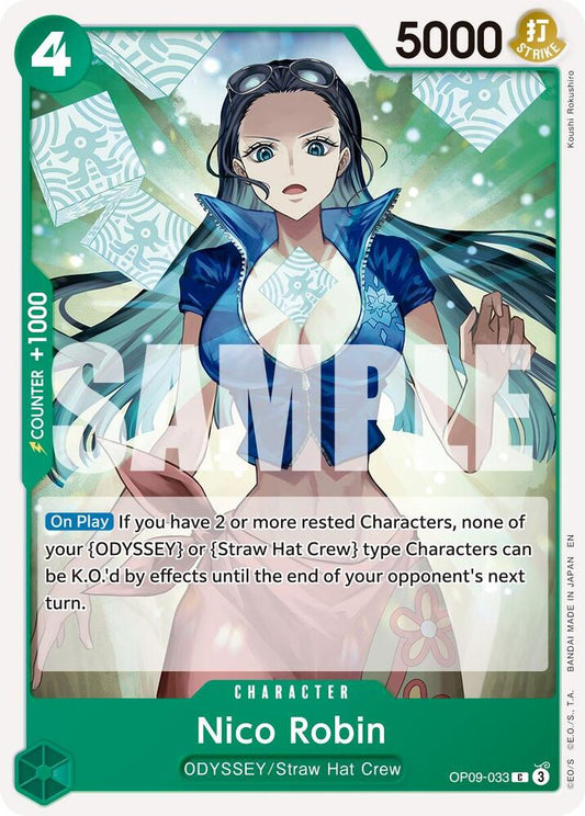 Nico Robin - OP09-033 (Reprint) C Premium Booster -The Best- Vol. 2 OP09-033 NM
