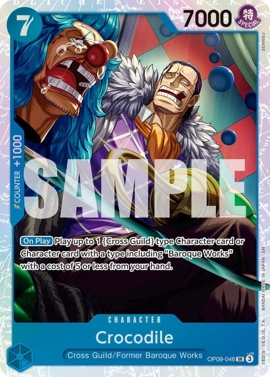 Crocodile - OP09-046 (Reprint) SR Premium Booster -The Best- Vol. 2 OP09-046 NM