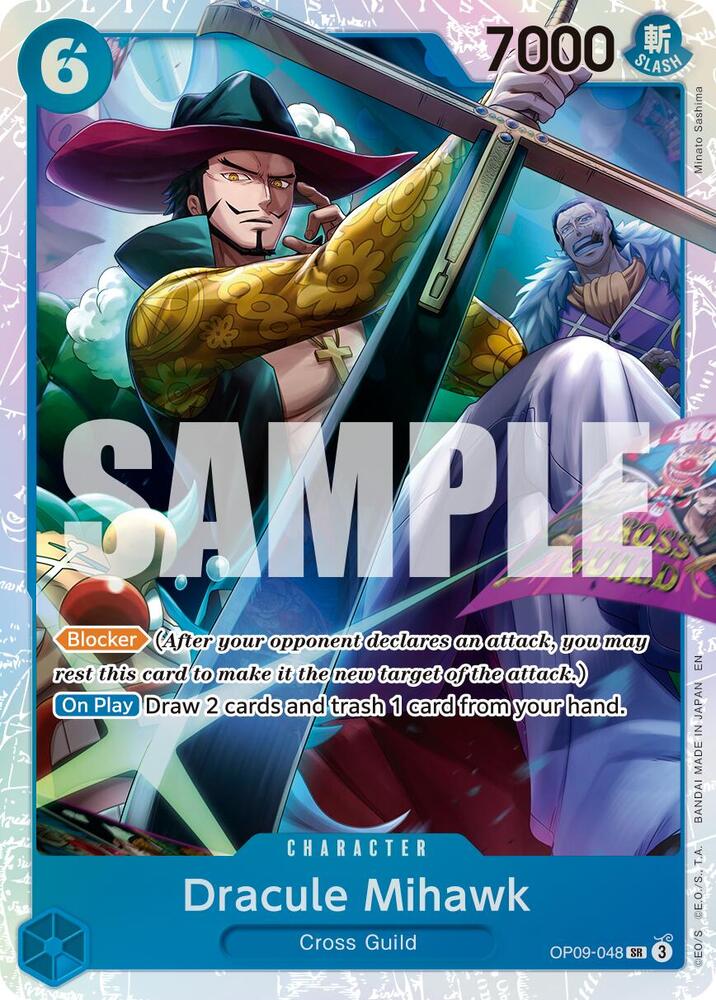 Dracule Mihawk - OP09-048 (Reprint) SR Premium Booster -The Best- Vol. 2 OP09-048 NM